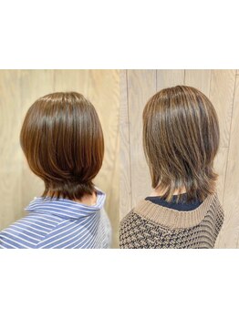 こだわりの厳選薬剤で白髪をカバーしながらオシャレが楽しめます♪ファーストグレイのお悩みもお気軽に＊