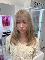 アルドーレフィエロ シンサイバシ(Ardore fiero shinsaibashi)&nbsp;ケアブリーチで作るホワイトブランド♪10代20代30代