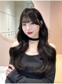 韓国ヘア ワンホンヘア くびれヘア レイヤーカット