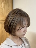 ヘアスペース リズム グリーン(Hair space Rizm green)&nbsp;ショートカットxひし形ショートボブ 20代30代40代50代