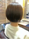 ［長岡］丸みショートボブ