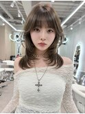 ブリーチなしダブルカラー/韓国ボブ/縮毛矯正/髪質改善/学割U24