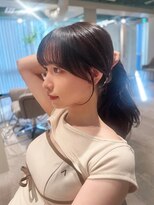 マインバイアフロートギンザ(MYNE by AFLOAT GINZA)&nbsp;おくれ毛カット／顔まわりレイヤー【銀座】