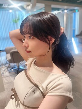 マインバイアフロートギンザ(MYNE by AFLOAT GINZA) おくれ毛カット／顔まわりレイヤー【銀座】