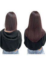 リゼル シブヤ(RISEL SHIBUYA)&nbsp;ストレートでも馴染むシールエクステ！