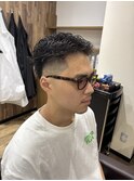 フェード×ツヤ感カールスタイル