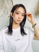 ジル ヘアデザイン ナンバ(JILL Hair Design NAMBA)&nbsp;【JILL】暗髪セミディ