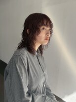 トリッカ 銀座(tricca)&nbsp;ミディアムパーマ/デジキュアパーマ/ブラウン/パーマ