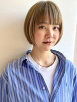 イギー(igggy)&nbsp;ワンブリーチで作るベージュカラー♪