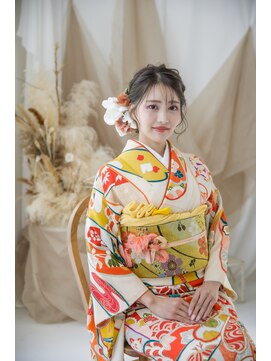 ふわふわシニヨン