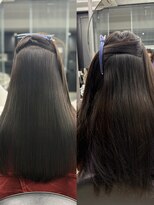 トゥエル バイ ディプティモイラ(tuelu by dipty MOILA)&nbsp;スピード施術でカラーと縮毛矯正同時施術可能