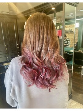 モナン 海老名(Monan) ピンクグラデーションカラー