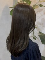 ルーチェ(Lu-che)&nbsp;暗めオリーブグレージュ×顔周りカット