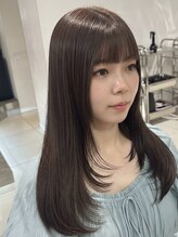 【美髪艶髪仕上げ】カット+カラー+髪質改善トリートメント ￥16800