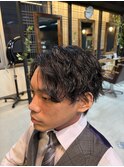 博多メンズツイストスパイラルパーマ