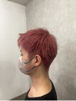 プライズ 所沢プロぺ通り店(prize)&nbsp;メンズブリーチカラーピンクカラー所沢