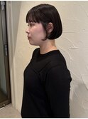 まあるいボブ