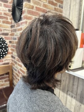 ヘアサロン カラーラ 亀有店(Color-ra) ショートウルフ
