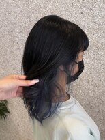 ベルフェミンミエル&nbsp;【anri】インナーカラー☆サファイアブルー