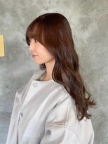 アトレ 福岡大名店(attrait)&nbsp;ロングのグレージュ×トリートメントで叶う上質な艶感