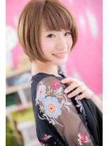 ミック ヘアアンドビューティー 大山店(miq  Hair&Beauty)&nbsp;ピュア＆シンプル☆透明感ボブ