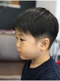 お客様スタイル 男の子3歳 キッズツーブロックショート宮下担当