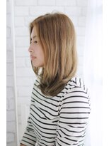 トランクイル サフリック(TRAN9UIL safric)&nbsp;20代・30代・40代　ワンカール内巻きロブ