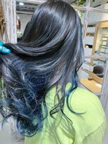 リアンバイアリュール(Lian by Allure)&nbsp;《Lian by Allure》小田桐　潤　　ブルーインナーカラー