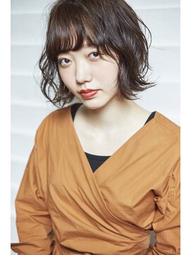 ラレイ(Lalei) 【Lalei】大人ボブ　無造作カール　辻幸奈　表参道