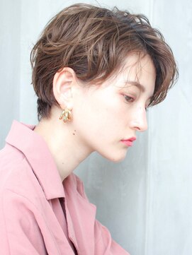 ハバナ 渋谷(HAVANA) 【HAVANA渋谷】大人かわいい　ハンサムショート　3Dハイライト