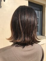 2席のみの美容室 アナイス(Anaiss) 切りっぱなしBob☆でもまとまりやすく