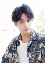 アムティ(Amoute)&nbsp;センターパート×シークレットパーマ