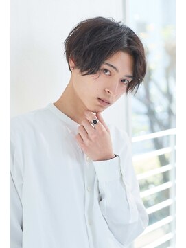 ゼスト 八王子店(ZEST) 前下がりセンターパート　ニュアンスパーマ