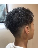フェード×スパイラルパーマ