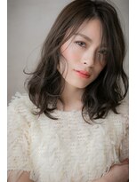 モッズヘア 上尾西口店(mod's hair) 透け感グレージュアシンメトリーこなれヘアY上尾30代40代50代