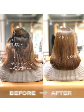 ラブクロムトーキョー オモテサンドウ(LOVECHROME OMOTESANDO) ストカール/ストデジ☆髪質改善縮毛矯正☆メルティカラー