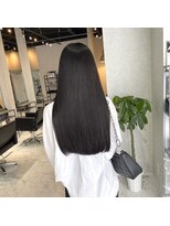 アフター(after) 黒髪艶髪ロング