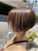 髪質改善/ハンサムショート/透明感/デザインカラー/大倉山