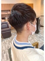 ツーブロック☆マッシュショート