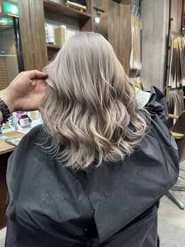 ラフ(LAFF) #黒髪#ボブルフ#ネビージュ#小顔#ワンレン