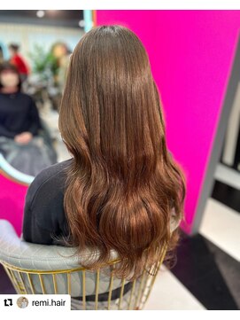 ルフレ 新宿本店1st(Reflet) プルエクステダイヤモンド９０本　#新宿