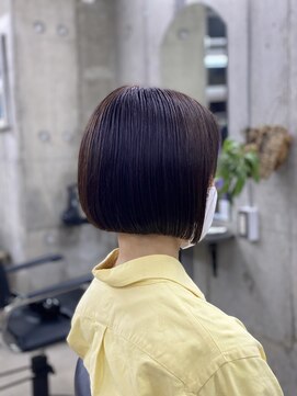 蜃気楼 （（（蜃気楼）））ぱつんとライン感のあるミニボブ