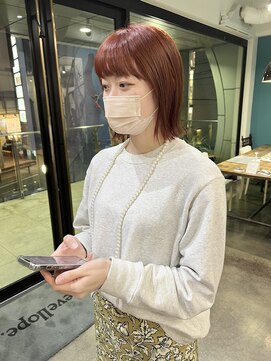 デヴェロペ(Devellope.) 【Devellope.】千葉担当 ボブ ブリーチなしダブルカラー