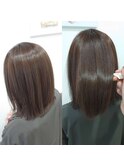 【髪質改善】グレージュ系カラー　Ash清瀬 大嶋
