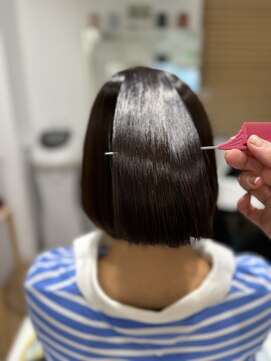 ヘアアンドスパイーゾウ(Hair&Spa zou) 【髪質改善】ココナッツ縮毛矯正