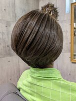 髪彩美 自由が丘 奥沢&nbsp;白髪ぼかしハイライト