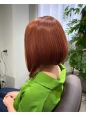 ウィッグカット僕のヒーローアカデミアお茶子の横が長いボブヘア
