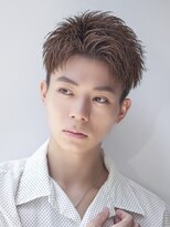 オーシャントーキョー 渋谷神南(OCEAN TOKYO) メンズカット無造作黒髪スパイキーショート刈り上げビジネス流行