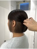 インナー髪質改善ボブ顔まわりレイヤー20代30代40代[表参道]