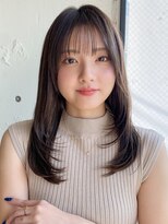 エトラ 渋谷店(etora)&nbsp;小顔 美髪 レイヤーカット イメチェン ワイドバング"